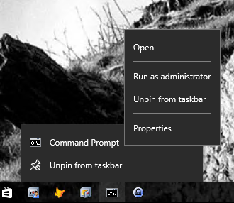 Need “Run as administrator” on Windows 10?